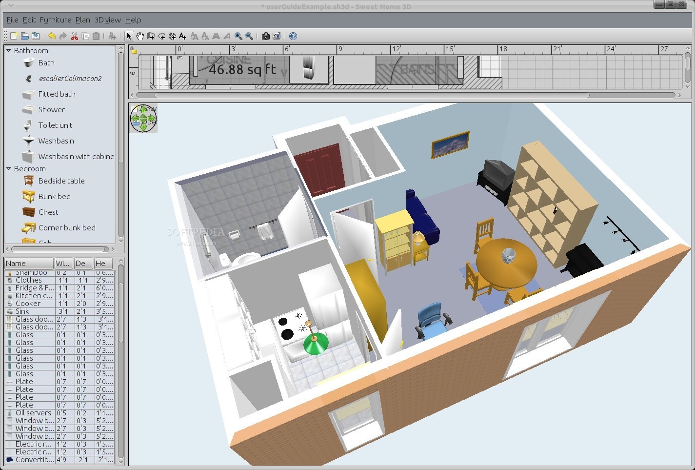 11 free and open source software for architecture or cad for Software arredamento 3d gratis