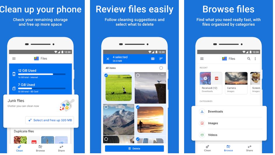 Files by Google shareit replacement