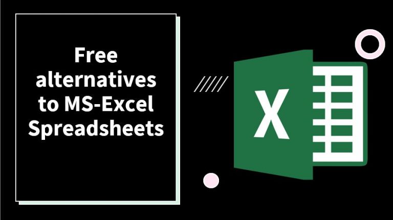 Free alternatives to MS Excel Spreadsheets min