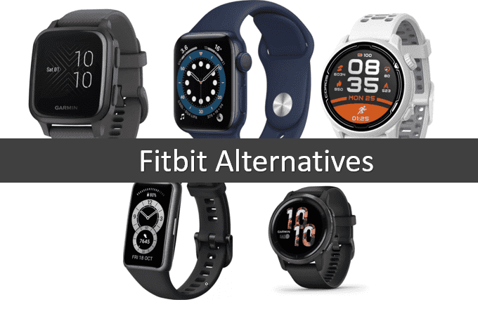 best alternatives to Fitbit Smart Watch and trackers