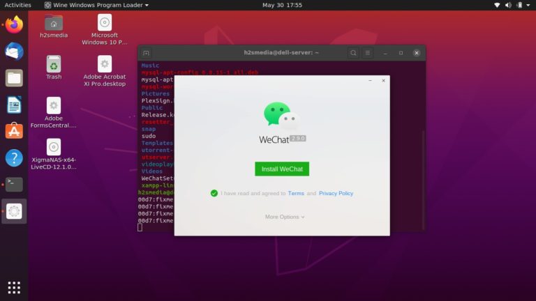 Install WeChat on Ubuntu Linux
