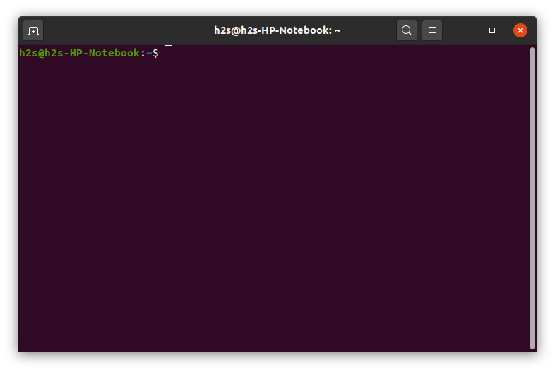 Open command terminal in Ubuntu -min