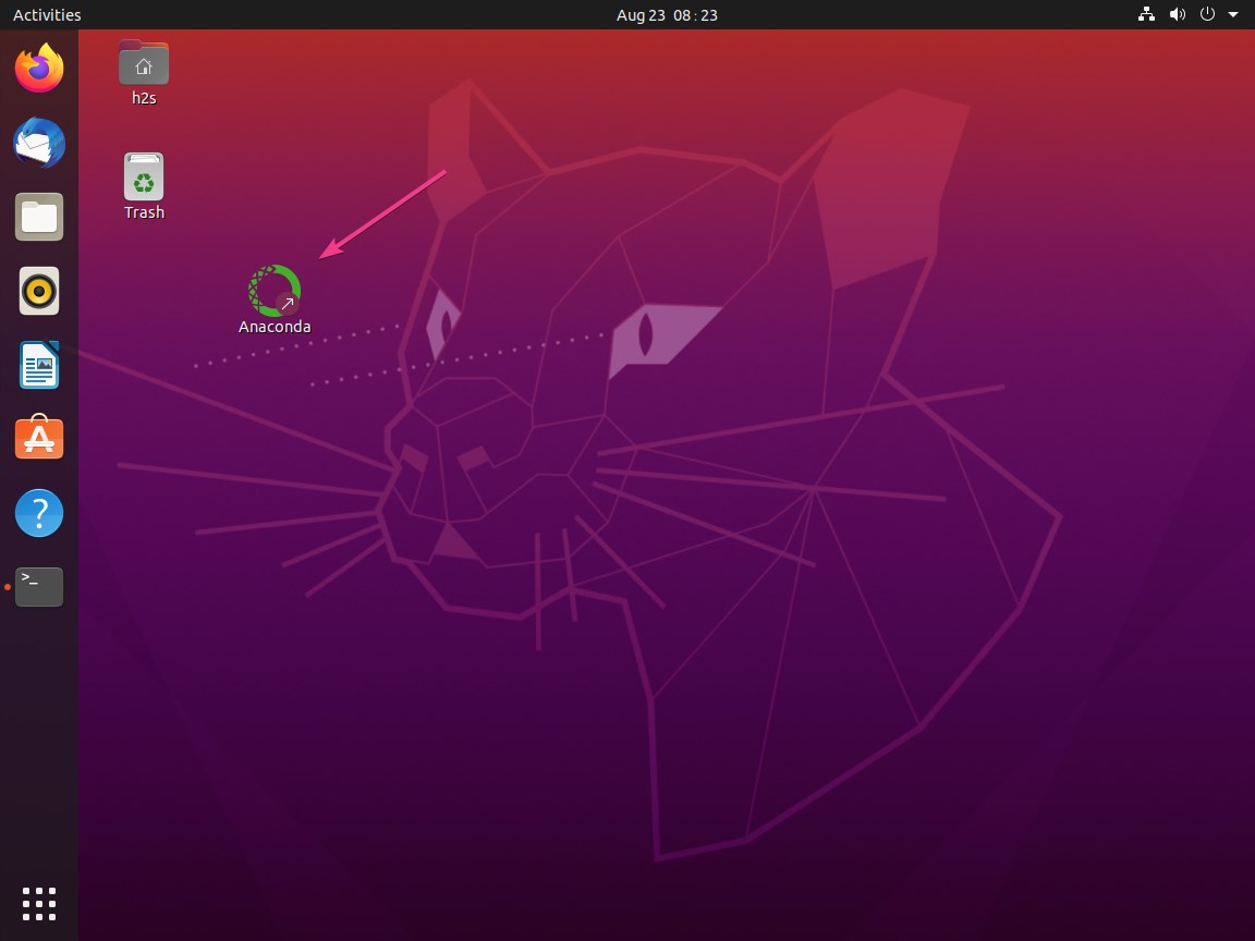 Anaconda Navigator Desktop Shortcut on Ubuntu Linux