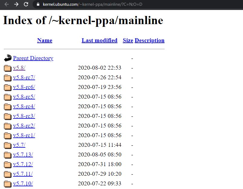 Download Latest Linux 5.8 kernel