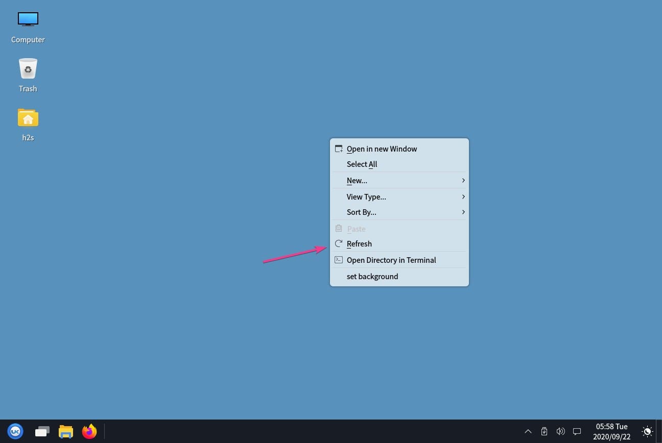 Get Windows like refresh option on Ubuntu 20.04