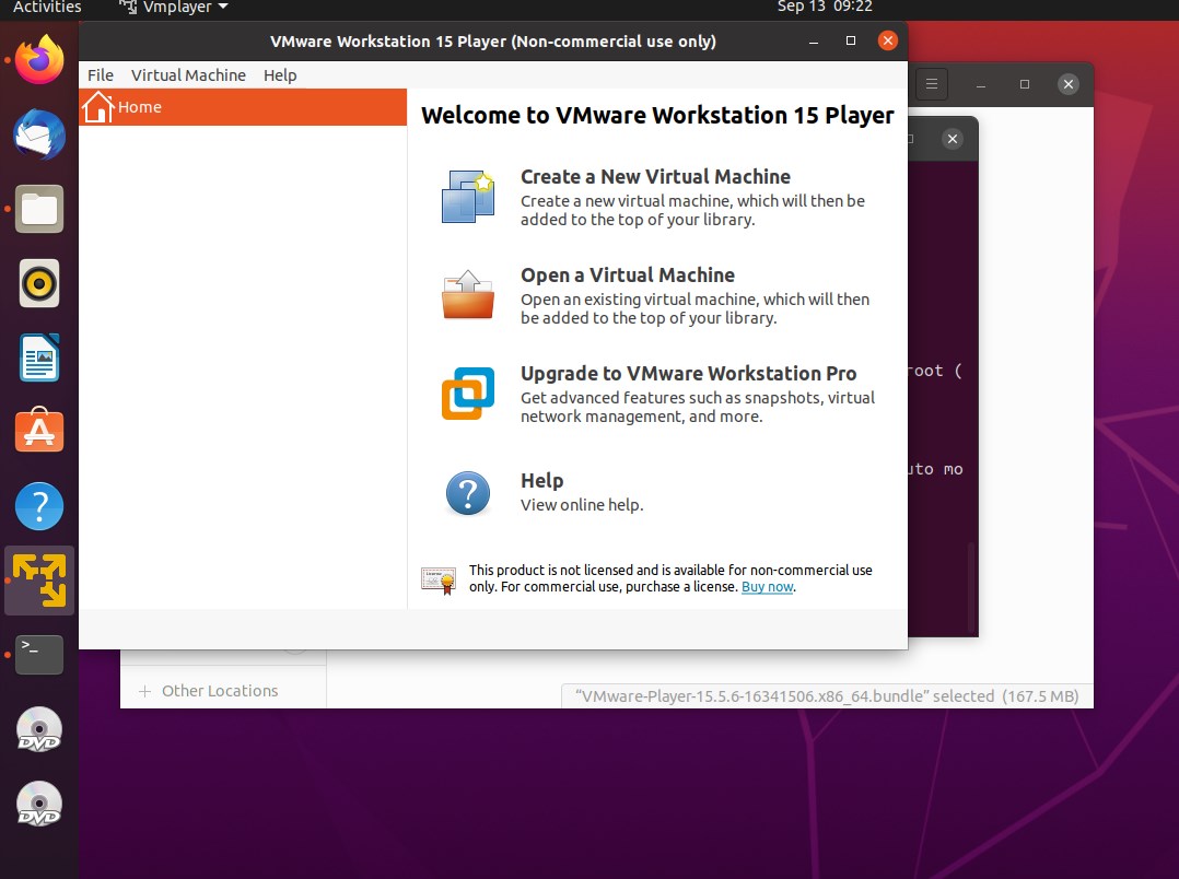 Start creating virtual machines on Ubuntu