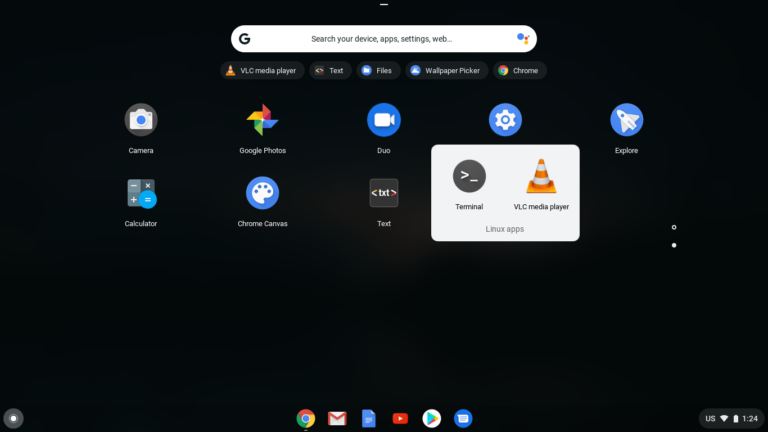 Linux Apps on Chrome OS