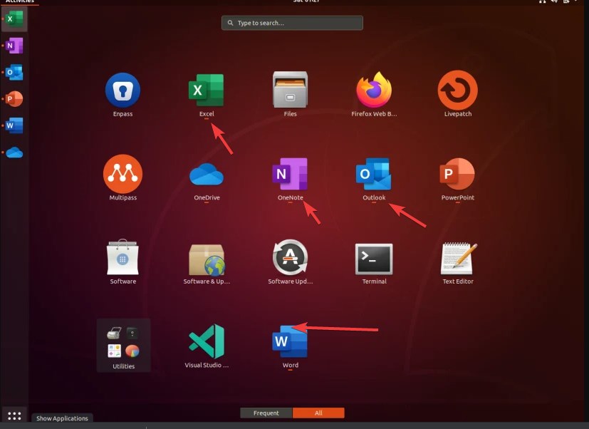 Run Microsoft office on Ubuntu 20.04