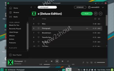 Spotify client linux app fro Manajro