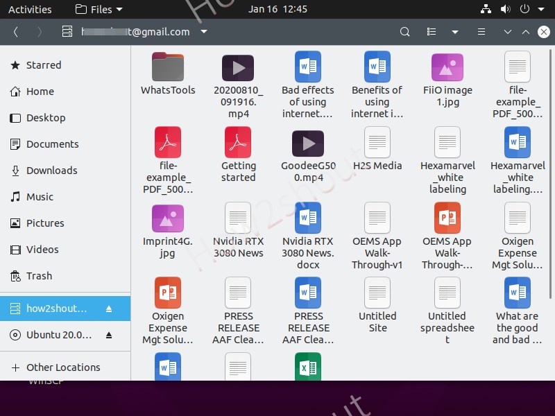 All Google drive content on local Ubuntu machine