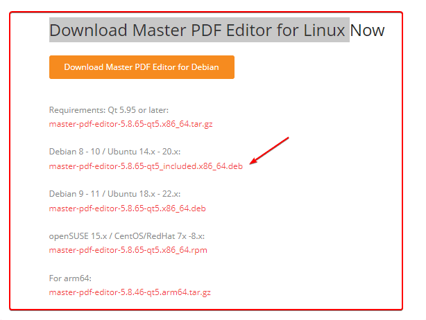 Download Master PDF for Ubuntu 20.04