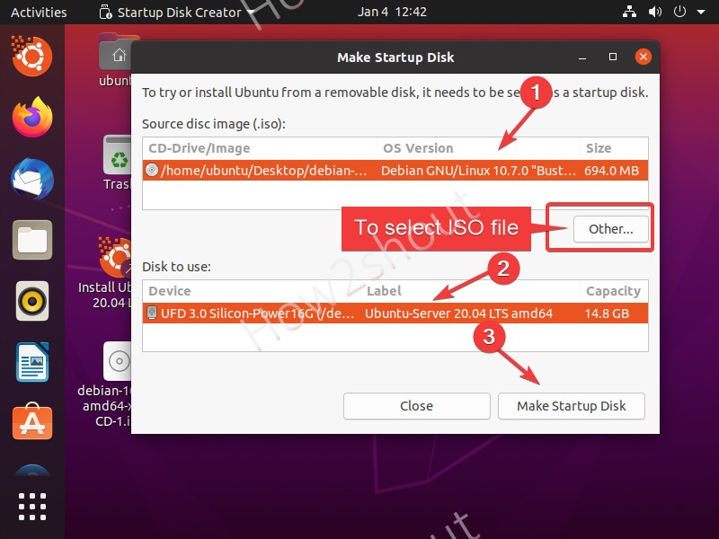 Create Live USB using Ubuntu 20.04's Startup disk creator - Linux Shout