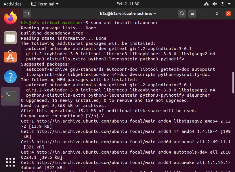 Ulauncher install Ubuntu 20.04
