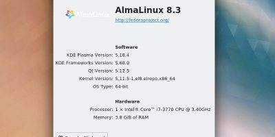 command to install KDE plasma desktop GUI AlmaLinux
