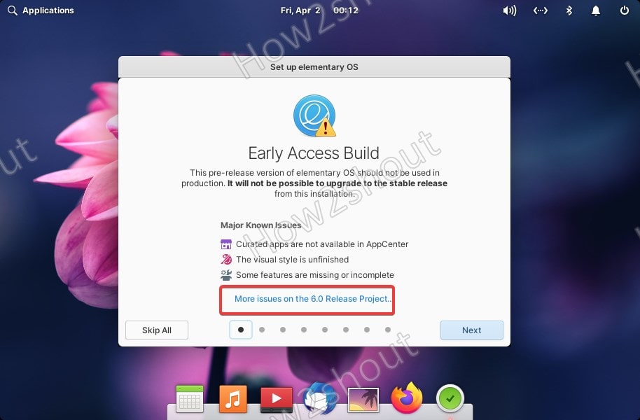 Early Access Build Elementary OS 6 Ubuntu 20.04 min
