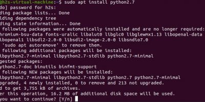 Install python 2.7 on Ubuntu 20.04 LTS