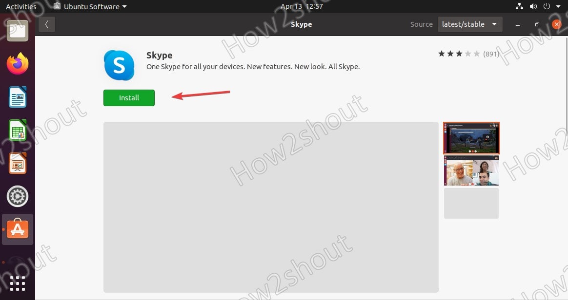Skype installation on Ubuntu 20.04 LTS