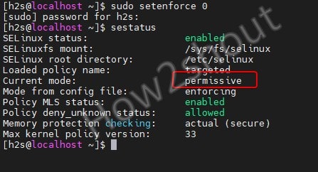Check SELinux Status on AlmaLinux or rocky
