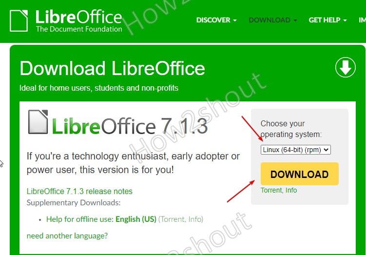 Download Latest LibreOffice for Linux