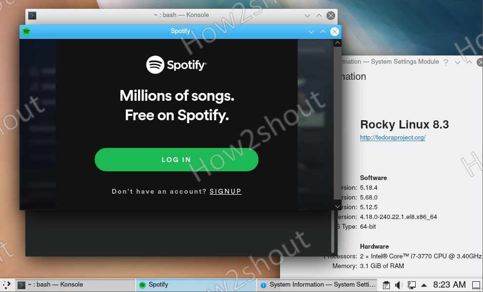 Download and install Spotify on Rocky Linux