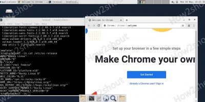 Install Chrome Browser on Rocky Linux 8