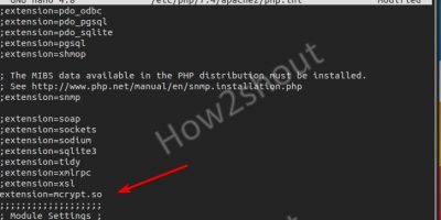 Install php Mcrypt Extension on Ubuntu 20.04