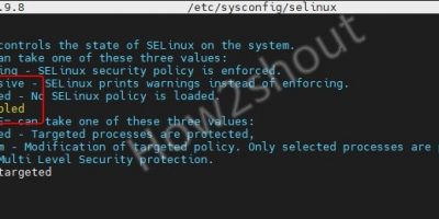 SELINUX Disabled AlmaLinux or Rocky