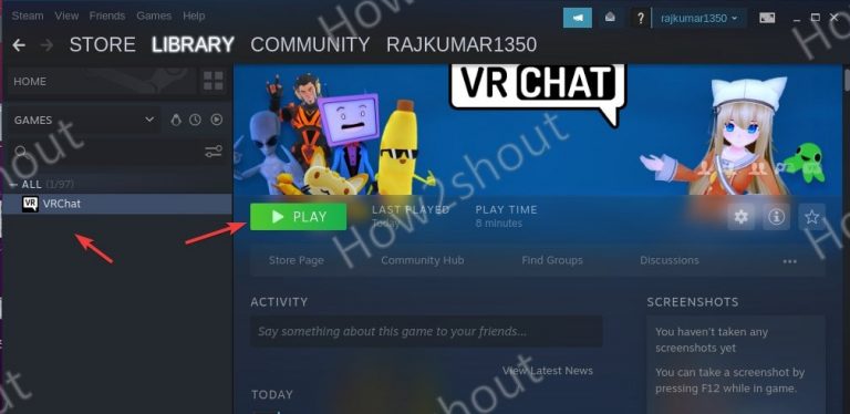 VR Chat on Linux Play and install
