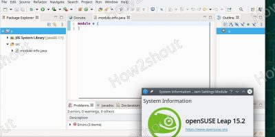 command to install Eclipse IDE on OpenSUSE Leap or Tumblweed