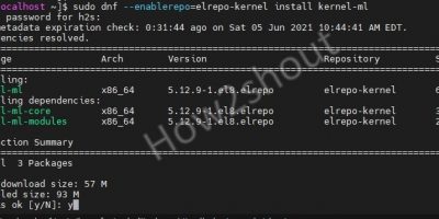 Command to upgrade AlmaLinux or Rocky Kernel