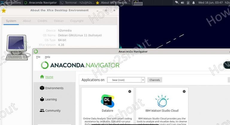Install Anaconda Navigator on Debian 11 or 10