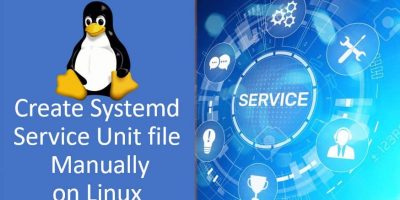 create a Systemd service unit file in Linux min