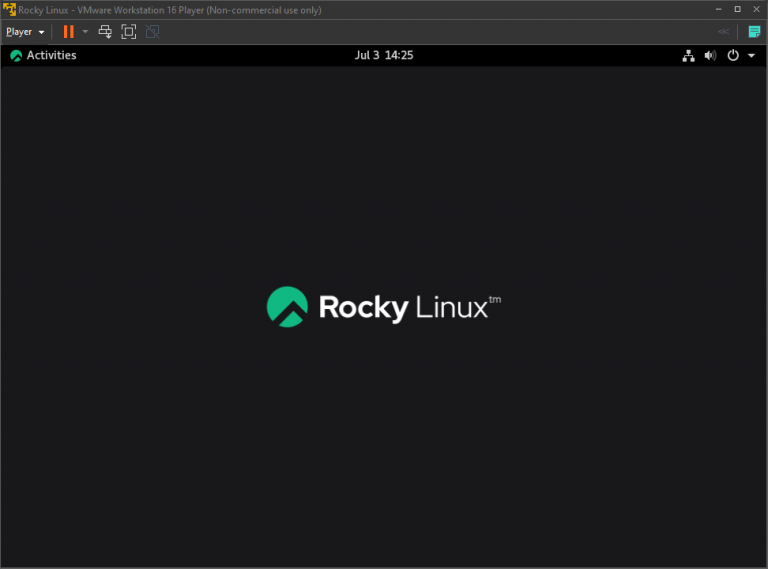 Install Rocky Linux Vmware player virtual machine