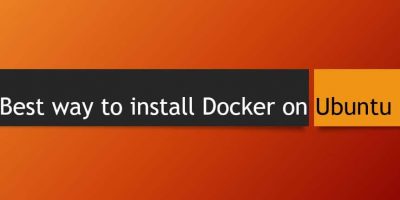 Best way to install Docker on Ubuntu 20.04 Linux
