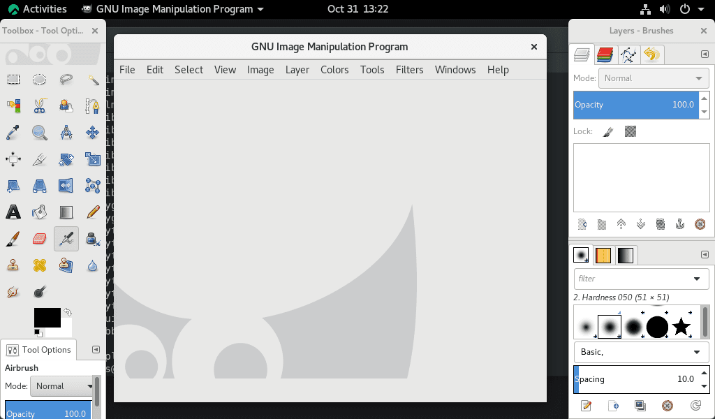 Install GIMP on AlmaLinux or RockyLinux 8