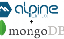 Install MongoDB server on Alpine Linux using command terminal