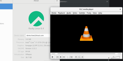 VLC player installation Rocky or Almalinux 8
