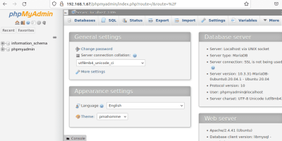 Automatic phpmyadmin repository installation on Ubuntu 20.04