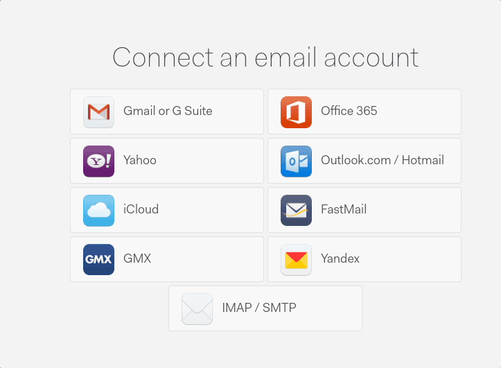 Connect to GMAIL Account on Mailspring