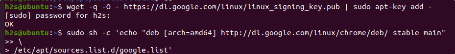 Add Google chrome GPG and Repository Ubuntu 22.04