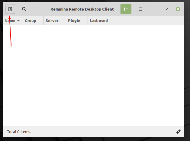 Add RDP remmina in Linux Mint