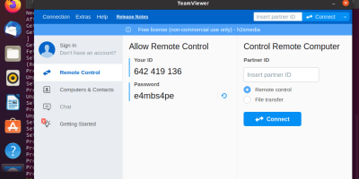 Command to install Teamviewer on Ubuntu 22.04 using terminal