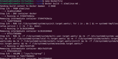 Create Docker File to run container with Systemd