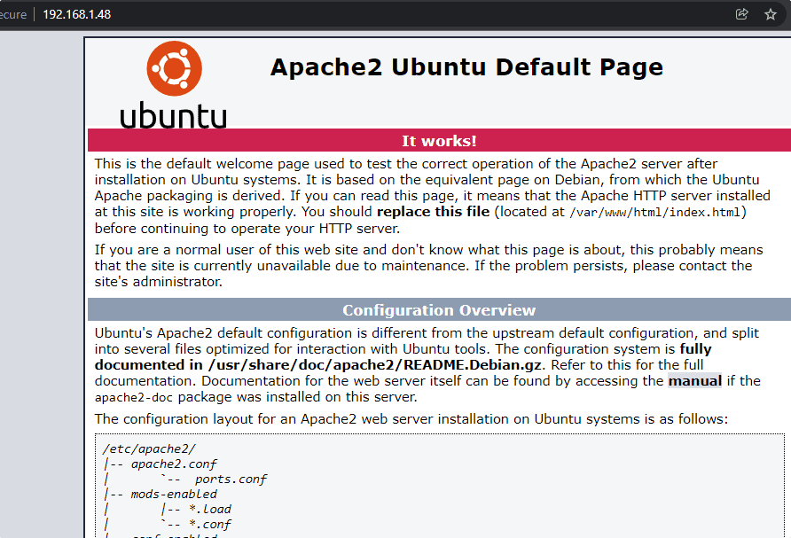 Install Apache webserver Ubuntu 22.04 20.04 Linux