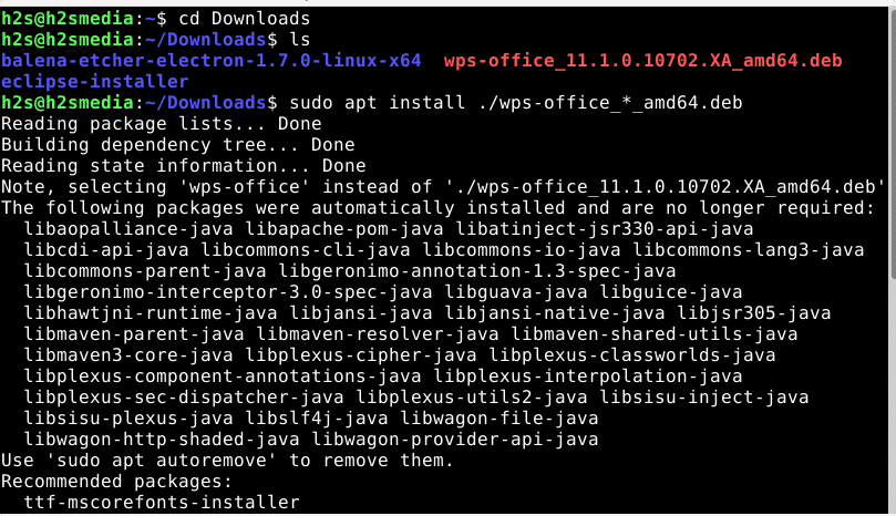 Install WPS Office on Debian 11 Bullseye