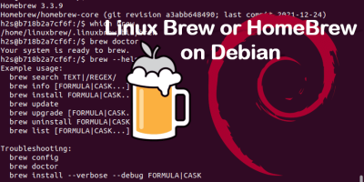 Install homebrew on Debian 11 Bullseye Linux