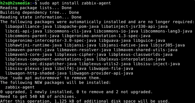 Install zabbix agent debian 11 bullseye linux