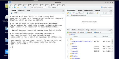 R Programming IDE Rstudio in install Debian 11 Bullseye