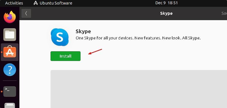 sudo snap install skype