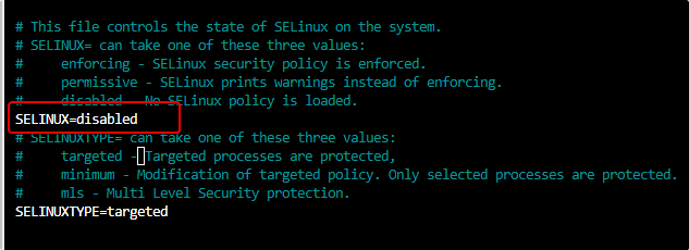 Disabled SELinux temporary AlmaLinux